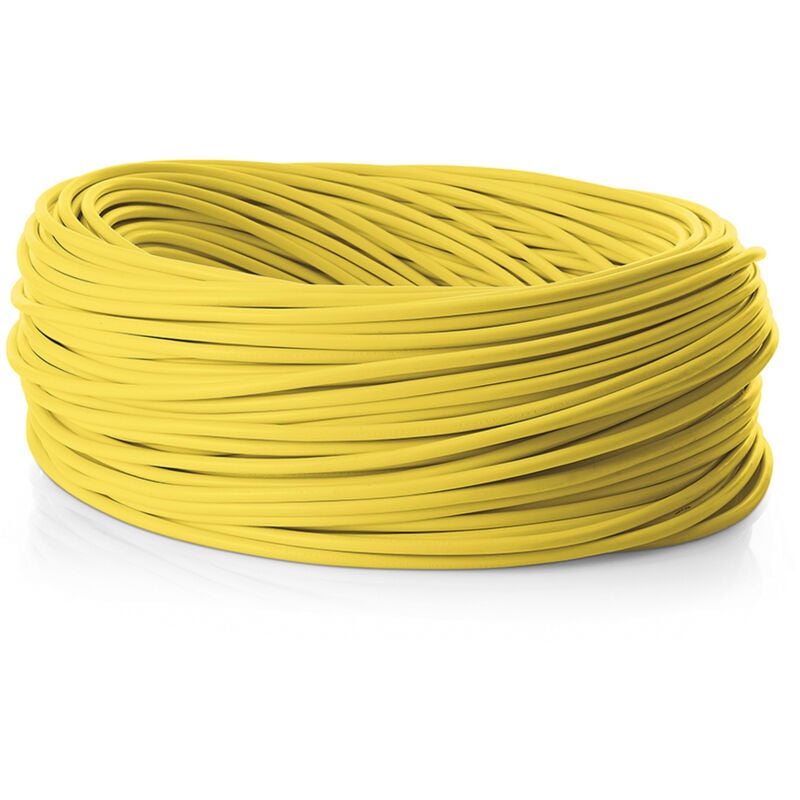 foto del prodotto cavo elettrico 10m giallo