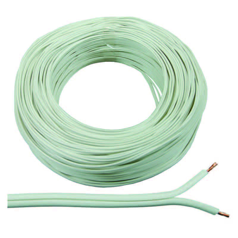 foto del prodotto cavo elettrico bipolare bianco h03vvh2 f 2x mmq.0,75 colore bianco