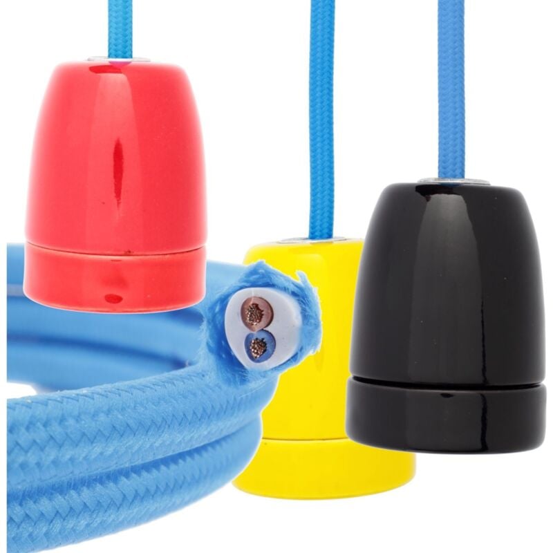 foto del prodotto cavo elettrico blu x1m lampadisteria jandei