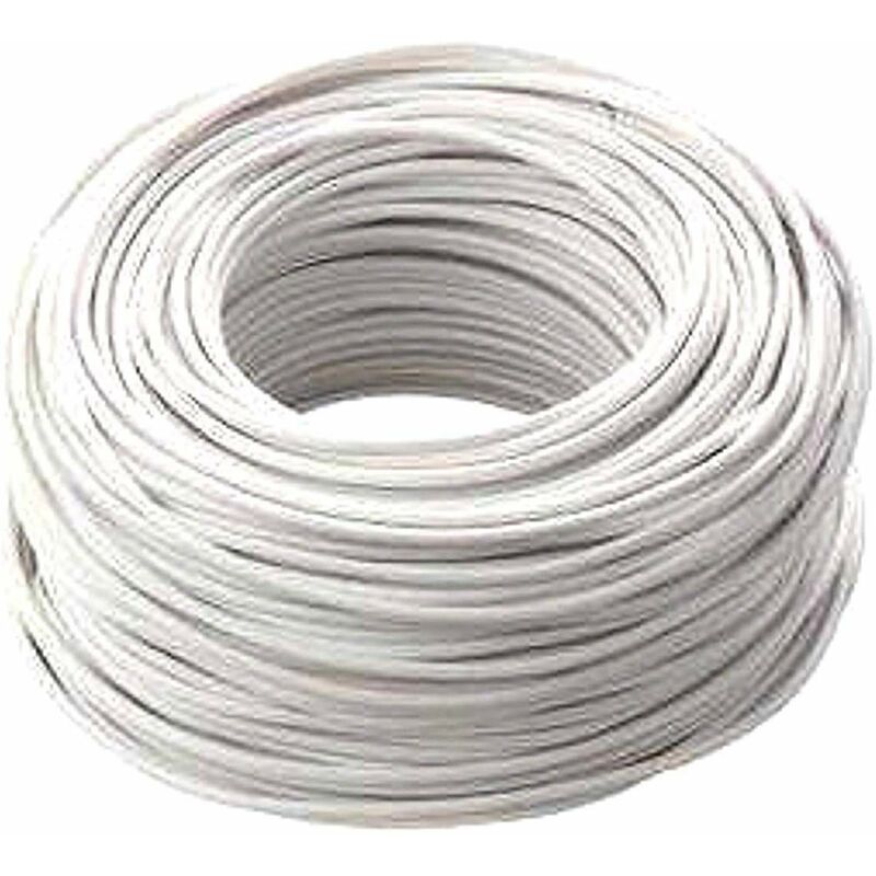 foto del prodotto cavo elettrico fs17, unipolare isolante, impianti elettrici, case, imprese edili, 450/750 v, 1 x 1 mm, bianco