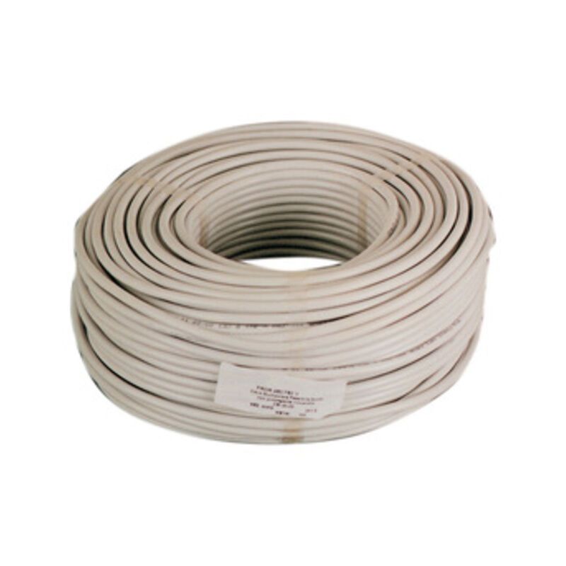 foto del prodotto cavo elettrico h05vv f sez. 3x1,00 mm. bianco. prezzo al metro.