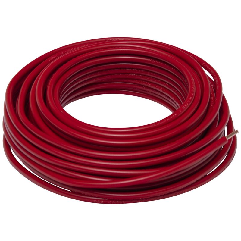 foto del prodotto cavo elettrico ho7v u 2,5mm2 rosso 10m