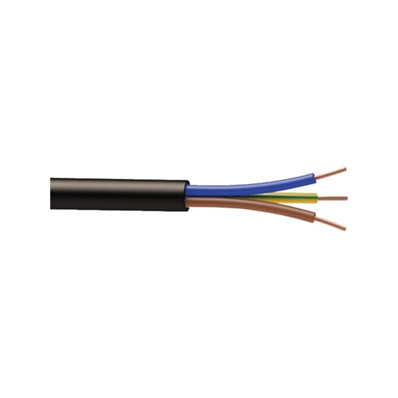 foto del prodotto cavo elettrico nero ro2v 3g1.5, bobina da 50m.