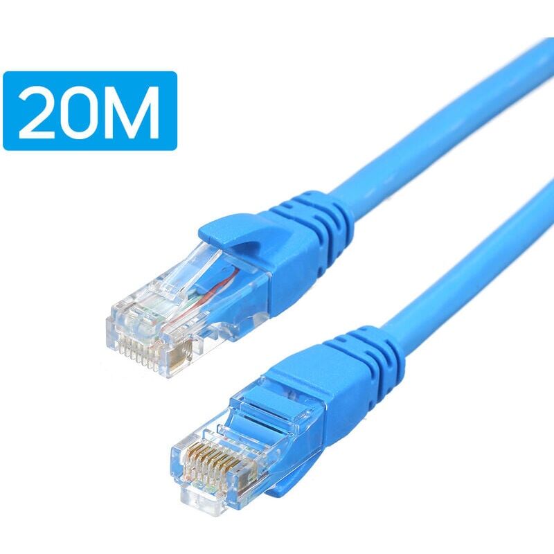 foto del prodotto cavo ethernet cat 6 cavo di rete internet cavo patch, 20 m