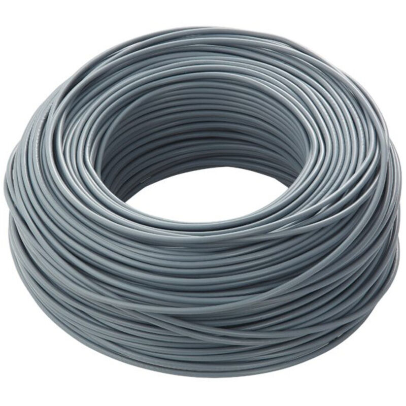 foto del prodotto cavo filo elettrico unipolare fs17 sezione 2,5mmq colore grigio matassa 100m