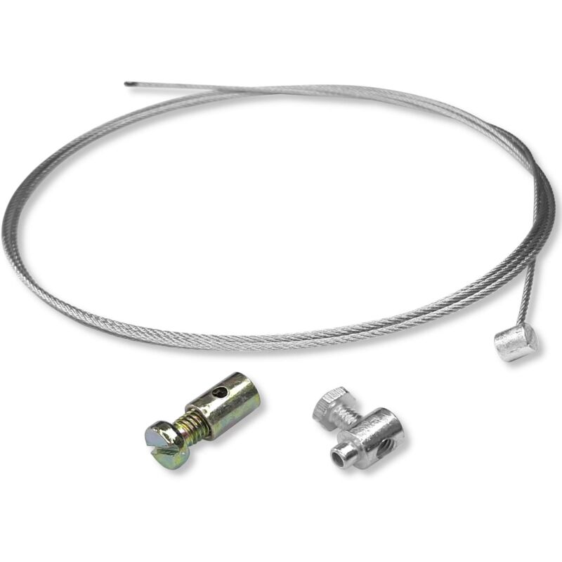foto del prodotto cavo frizione universale 2m morsetto serracavo moto ciclomotore scooter