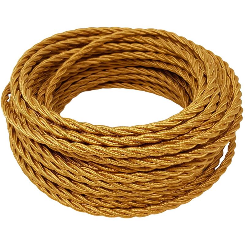 foto del prodotto cavo frrtx tessile oro 3x0,75