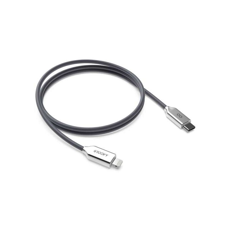 foto del prodotto cavo groovy apple grigio 1m