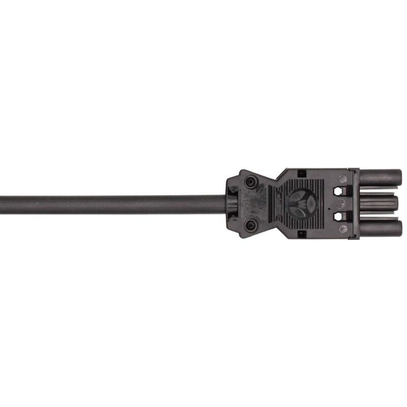 foto del prodotto cavo gst18 3 poli femmina con cavo da 1m nero