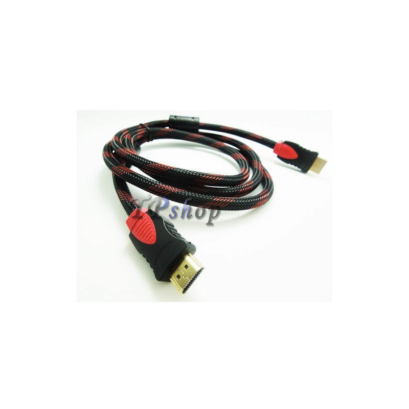 foto del prodotto cavo hdmi 1.4v 5 mt metri 24k versione hdtv fullhd hd 3d 1080p 10.2gbps blu ray