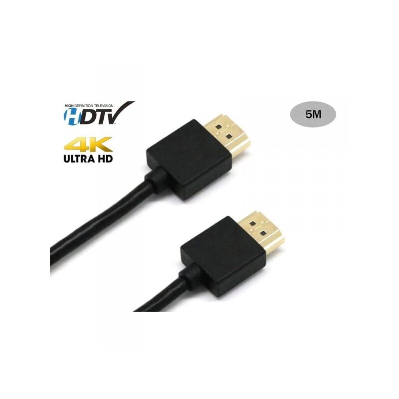 foto del prodotto cavo hdmi 4k professionale 5 metri hdtv alta velocita per videocamera monitor