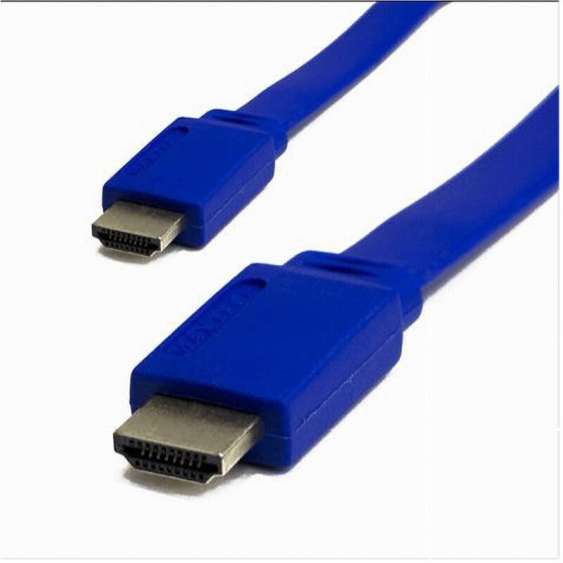 foto del prodotto cavo hdmi hdmi full hd 1080p piatto 24k tv xbox video 5metri hdmi hi5.0m maxtech