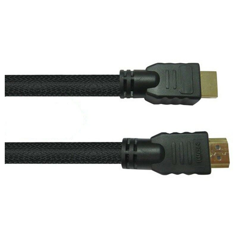 foto del prodotto cavo hdmi melchioni alta velocit ethernet 2 m in nylon 149029112