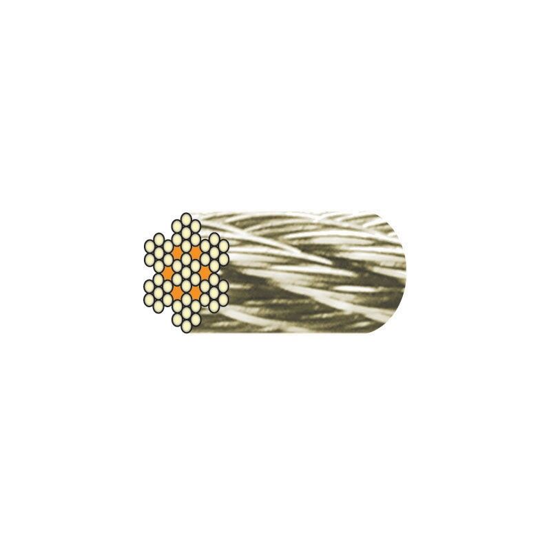 foto del prodotto cavo in acciaio inox 7x7 fili levac 3 mm crm 500 kg venduto al m 1260die180