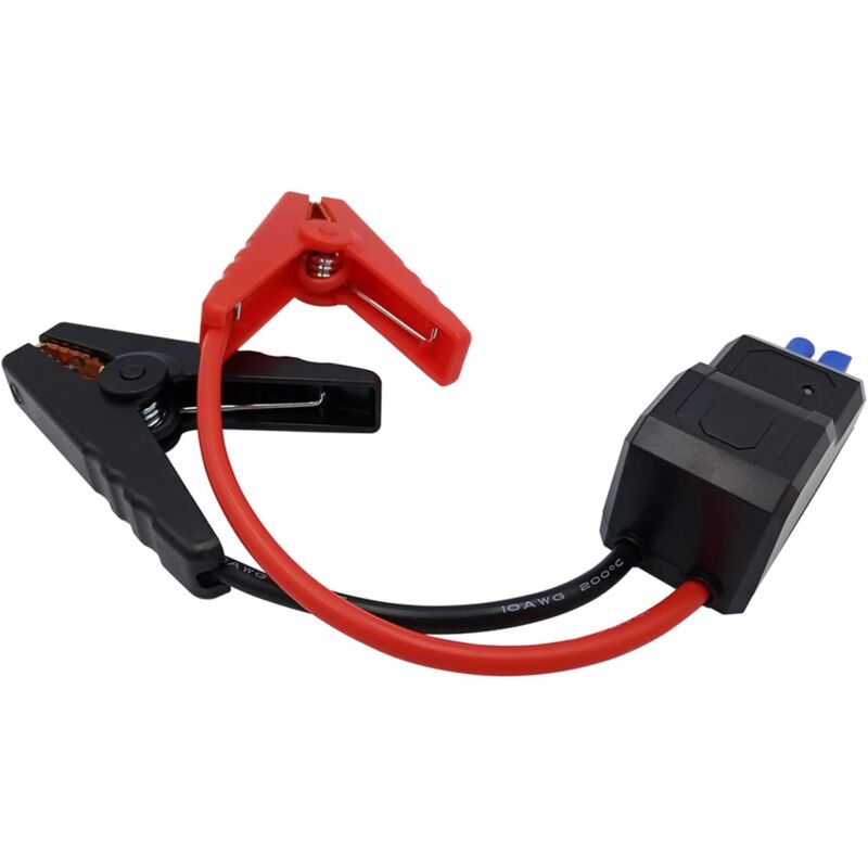 foto del prodotto cavo intelligente per avviatore di emergenza portatile ec 5 di ricambio per avviatore di emergenza, morsetti per batteria con cavo intelligente ec5
