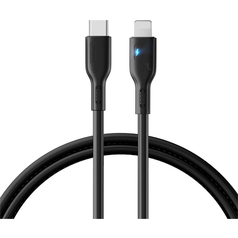 foto del prodotto cavo lightning usb c joyroom premium series a13 20w 1,2m nero
