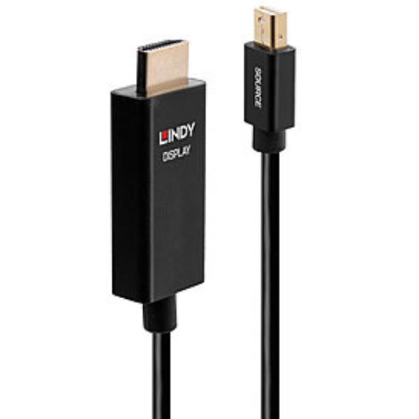 foto del prodotto cavo mini dp a hdmi con hdr, 2m