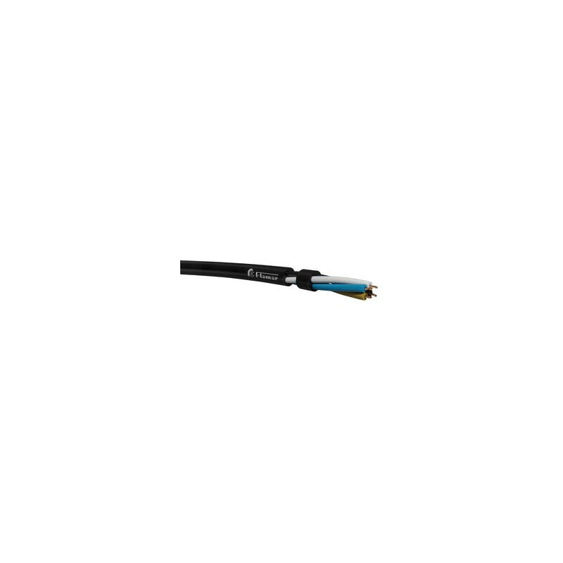 foto del prodotto cavo nastro led rbg 4 fili guaina nera