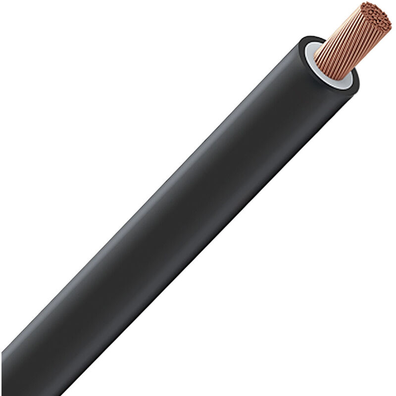 foto del prodotto cavo nero per fotovoltaico, sezione 4 mm, lunghezza 1 metro lineare