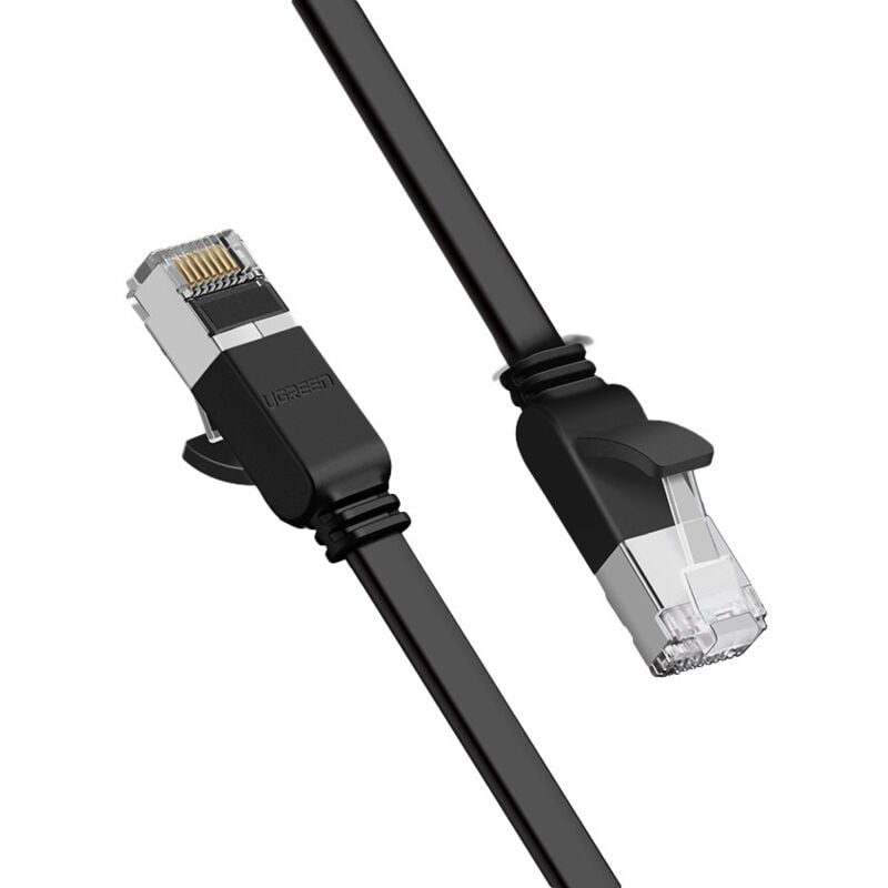 foto del prodotto cavo patch cord piatto cavo di rete ethernet rj45 cat 6 utp 1000 mbps 0,5 m