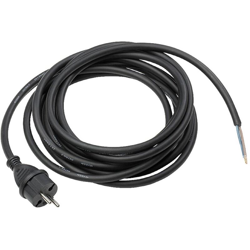 foto del prodotto cavo per alimentazione as schwabe 70552 nero 5.00 m