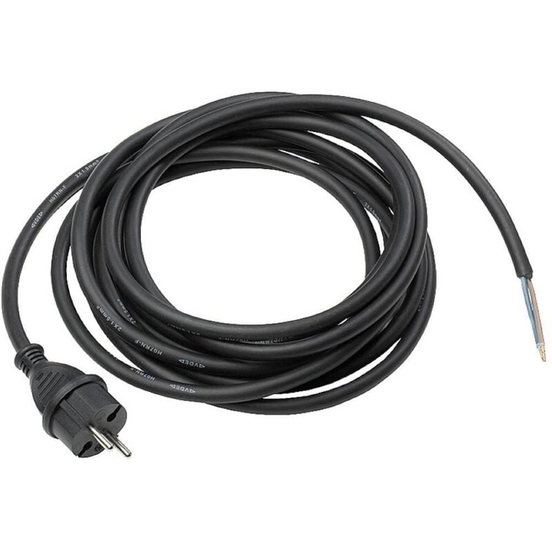 foto del prodotto cavo per alimentazione as schwabe 70558 nero 5.00 m