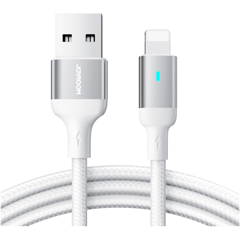 foto del prodotto cavo per iphone a10 series usb lightning 2.4a 1.2m bianco