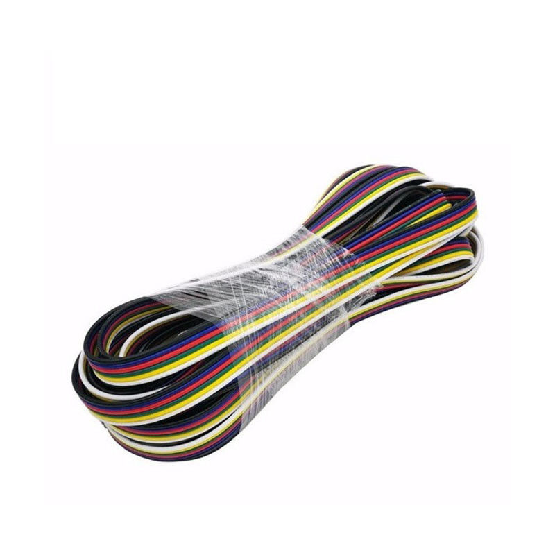 foto del prodotto cavo per rgb ctc 6 led nastro 0,2mm2 filati venduto da meter