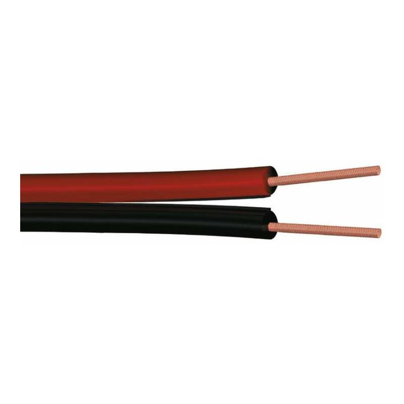immagine 0 del prodotto cavo polarizzato divisibile 2 x 0,75 rosso nero 5 metri