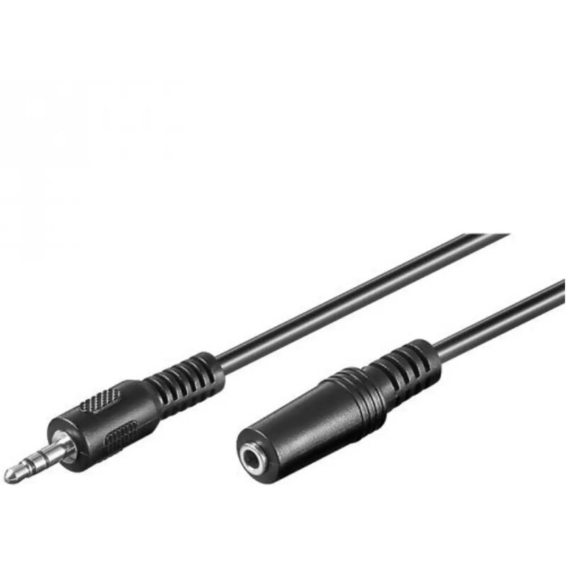 foto del prodotto cavo prolunga audio jack stereo 3.5 mm 3 poli economico 10 mt
