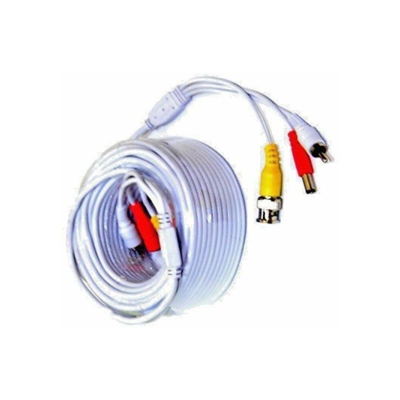 foto del prodotto cavo prolunga telecamera bnc audio video alimentazione videosorveglianza 30 mt