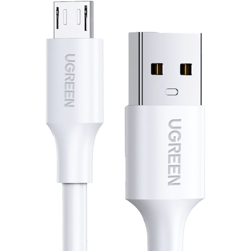 foto del prodotto cavo pvc usb0 a microusb 480 mb s 0,5m bianco