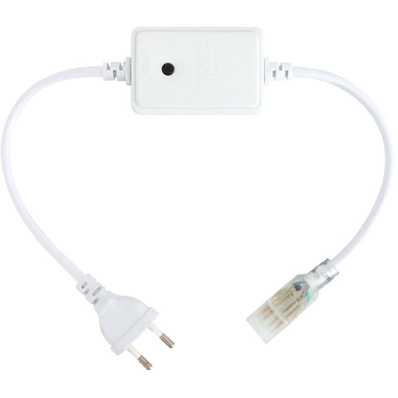 foto del prodotto cavo raddrizzatore striscia led 220v ac rgb ip65 taglio 25cm 100cm