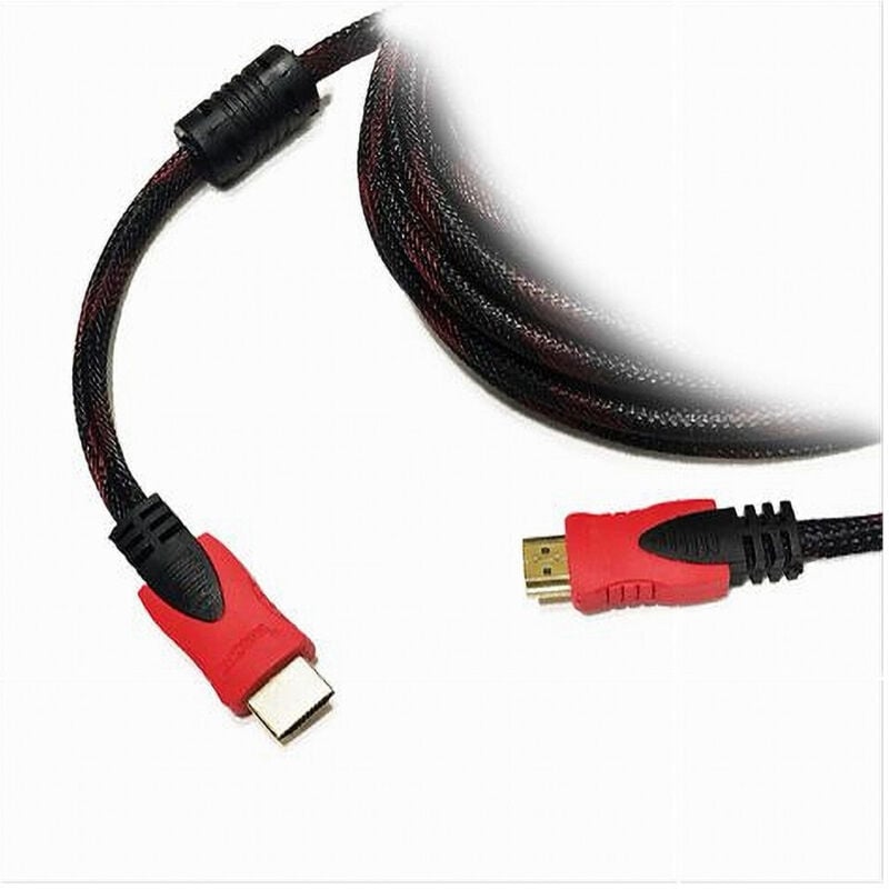 foto del prodotto cavo retinato hdmi hdmi 5 mt metri 24k versione full hd 1080p hdmi rt5m maxtech