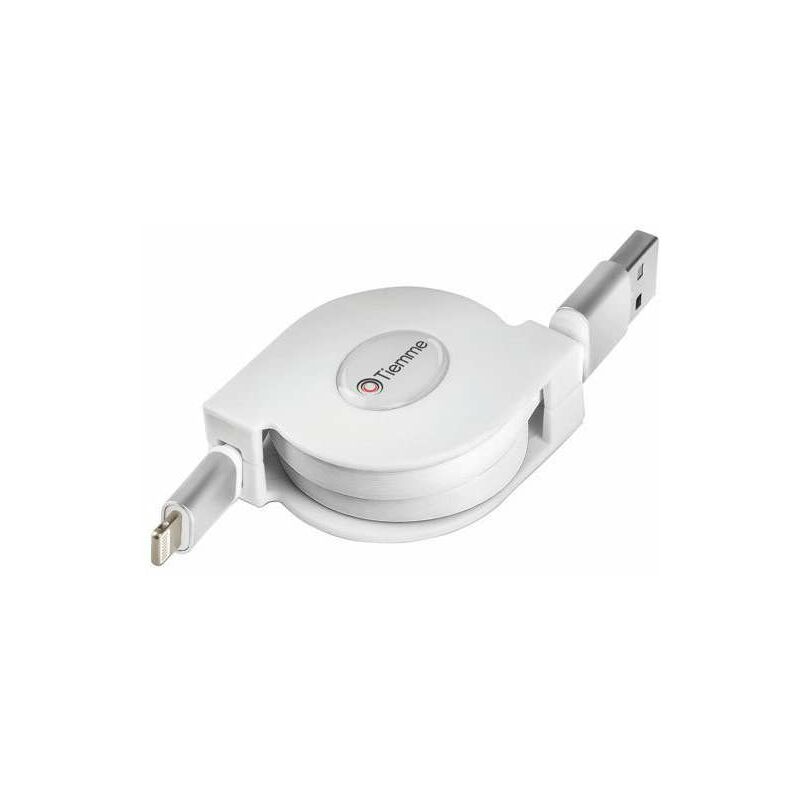 foto del prodotto cavo ricarica usb a lightning cm 100 3739 tiemme