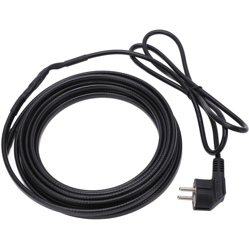foto del prodotto cavo scaldante per tubi riscaldatore a nastro termico da 5 metri autoregolante con spina per spina invernale ue 220v eosnow