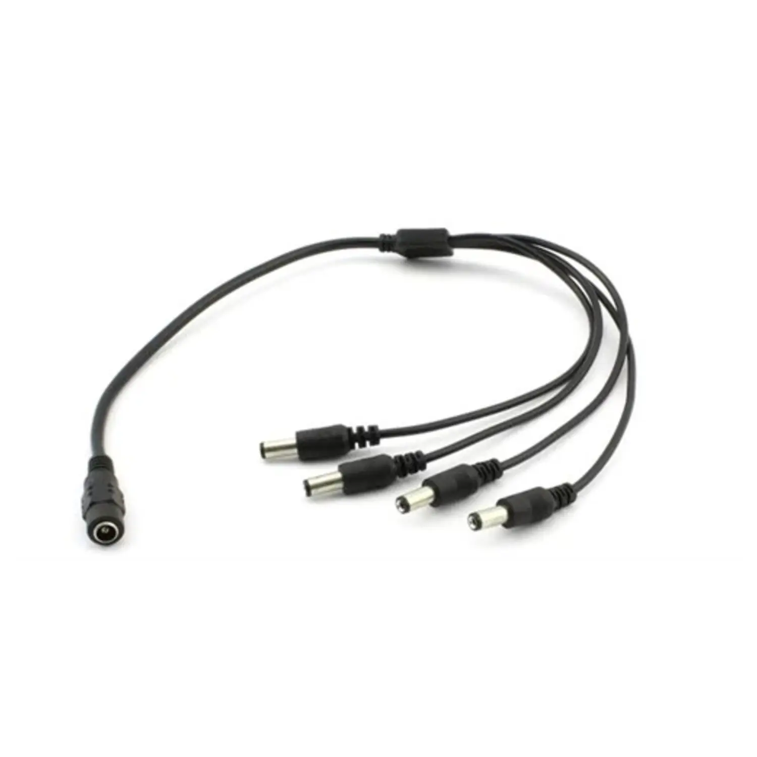 foto del prodotto cavo sdoppiatore di alimentazione dc splitter 4 spine telecamere 50 cm