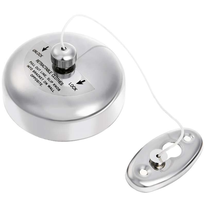 foto del prodotto cavo stendibiancheria estensibile retrattile 2,8 mt acciaio inox