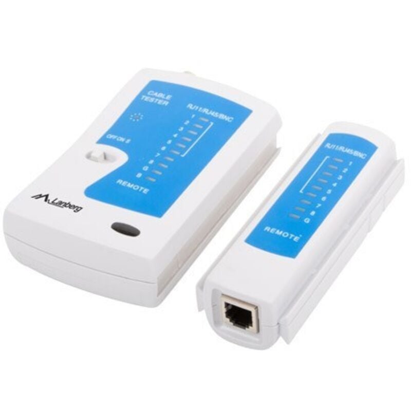 foto del prodotto cavo tester lanberg rj45 rj12 rj11 utp ftp sftp coassiale