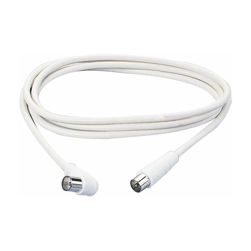 foto del prodotto cavo tv bianco 1,5 m poly pool