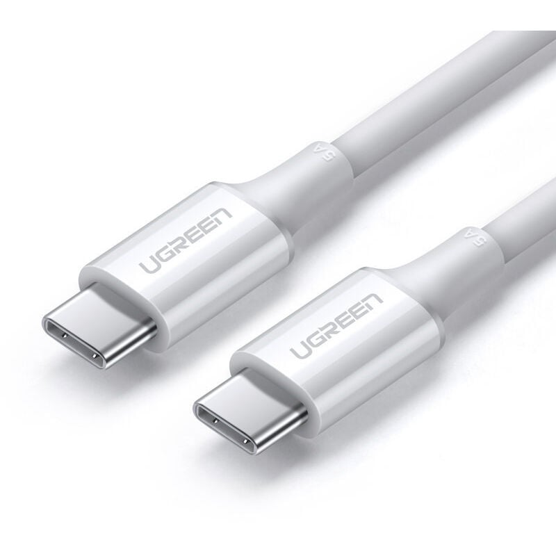 foto del prodotto cavo ugreen usb tipo c maschio a tipo c maschio 1 m bianco us300 