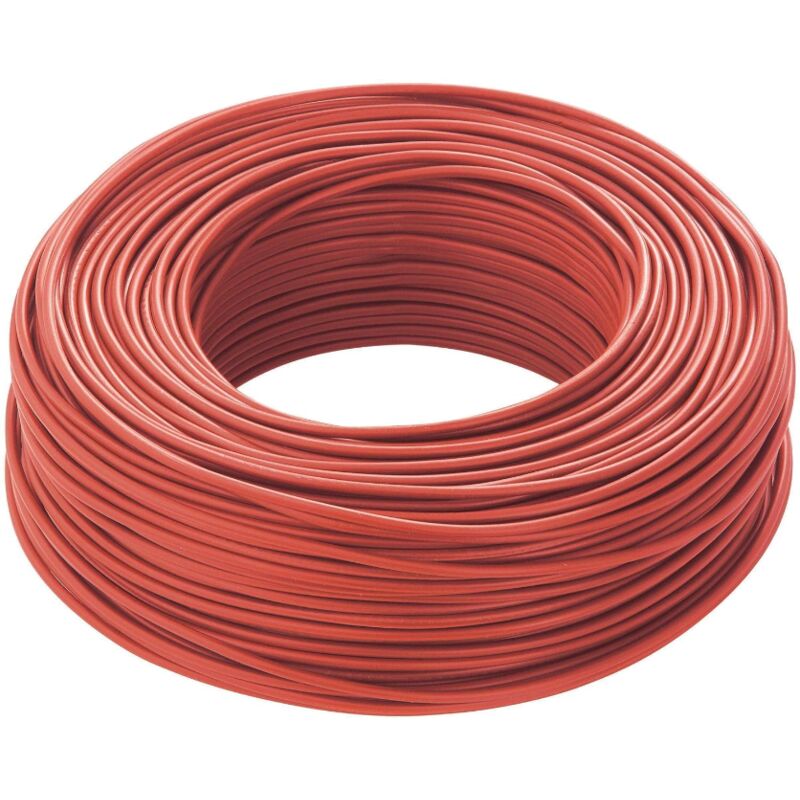 foto del prodotto cavo unipolare isolato cavi sezione 1x1mm2 rosso da 100m - fs17-1r/b100