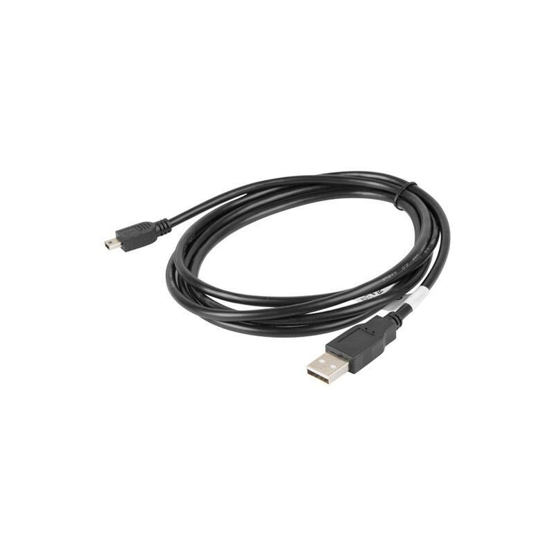 foto del prodotto cavo usb 2.0 maschio mini usb maschio 1.8m nero lanberg