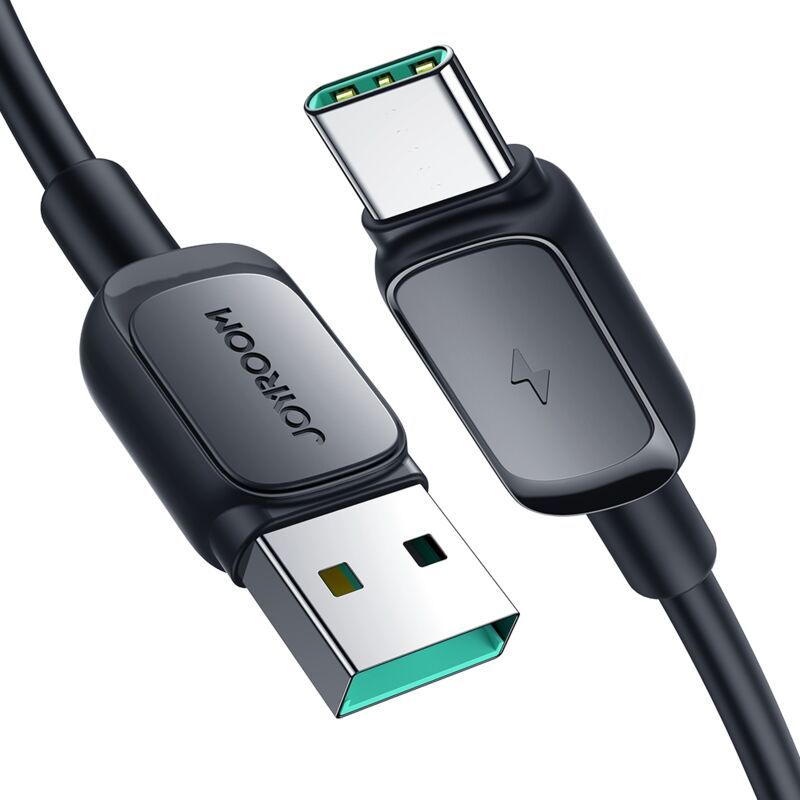 foto del prodotto cavo usb a usb c 3a joyroom multi color series a14 da 1,2 m nero