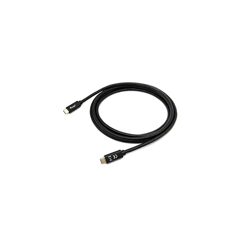 foto del prodotto cavo usb c maschio usb c maschio usb 3,2 1m trasferimento 5g 3a colore nero