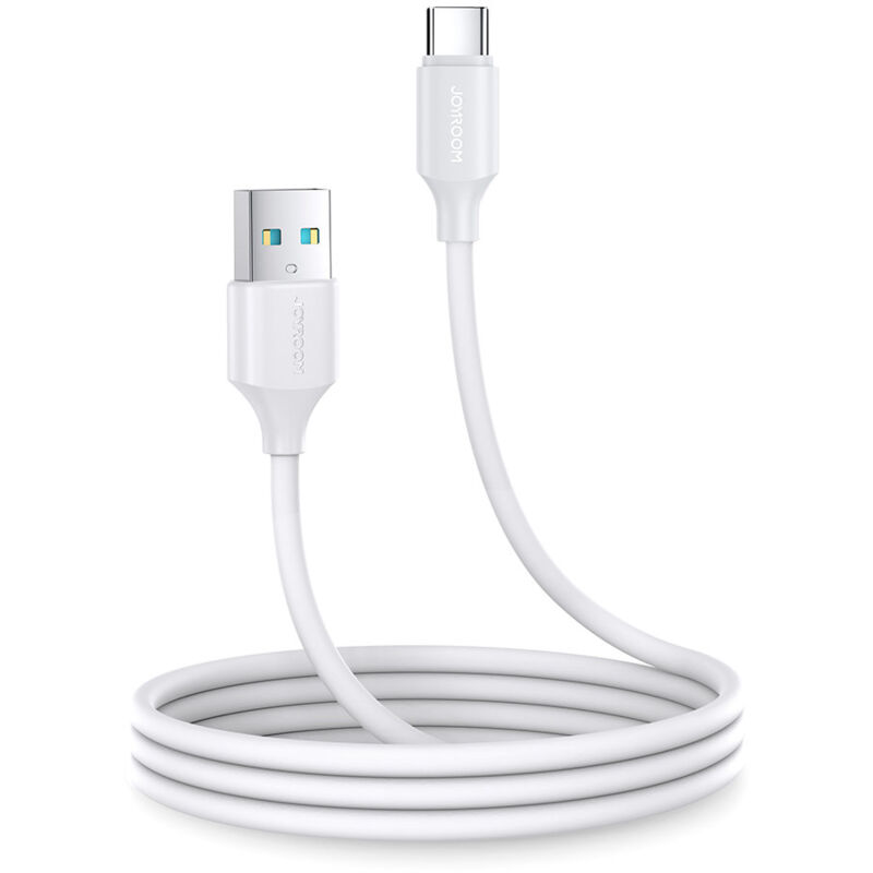 foto del prodotto cavo usb-usb-c flessibile e resistente per la ricarica e la trasmissione dati, 1 m bianco