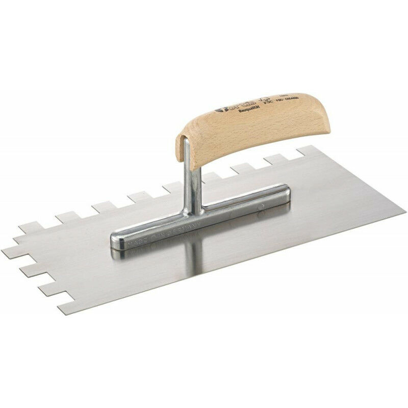 foto del prodotto cazzuola 280x130 mm dentali 15x15mm robusto fortis