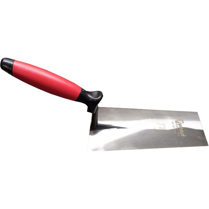 foto del prodotto cazzuola punta quadra manico bimateriale lunghezza 18 cm