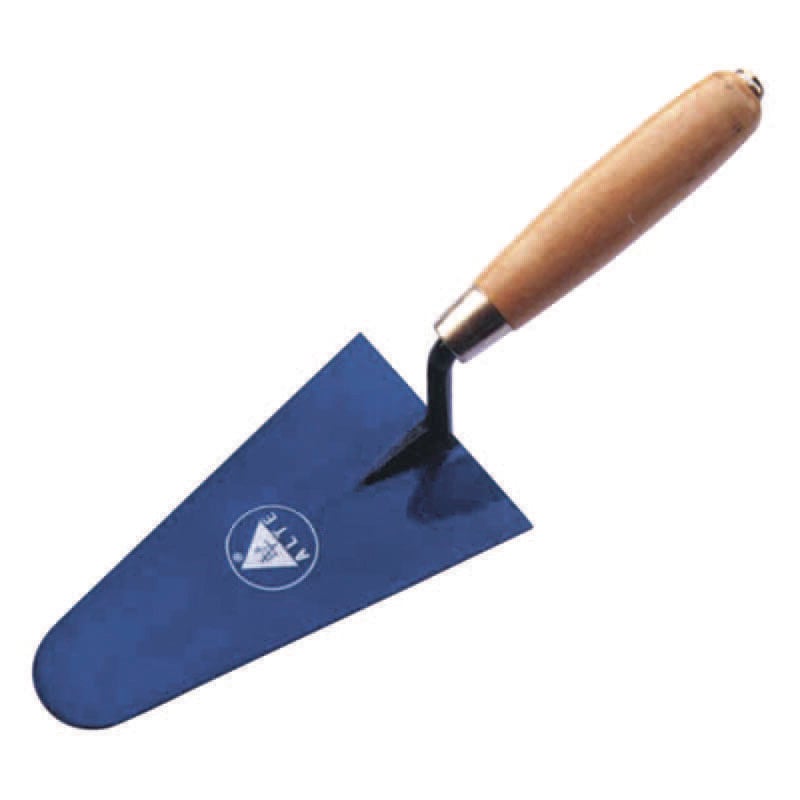 foto del prodotto cazzuola punta tonda manico legno mm.180