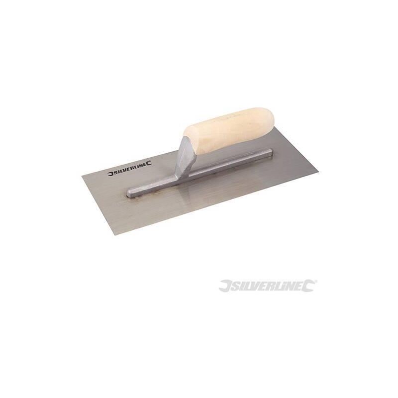 immagine 0 del prodotto cazzuola silverline in acciaio per intonacatura 280 mm manico in legno prezzo